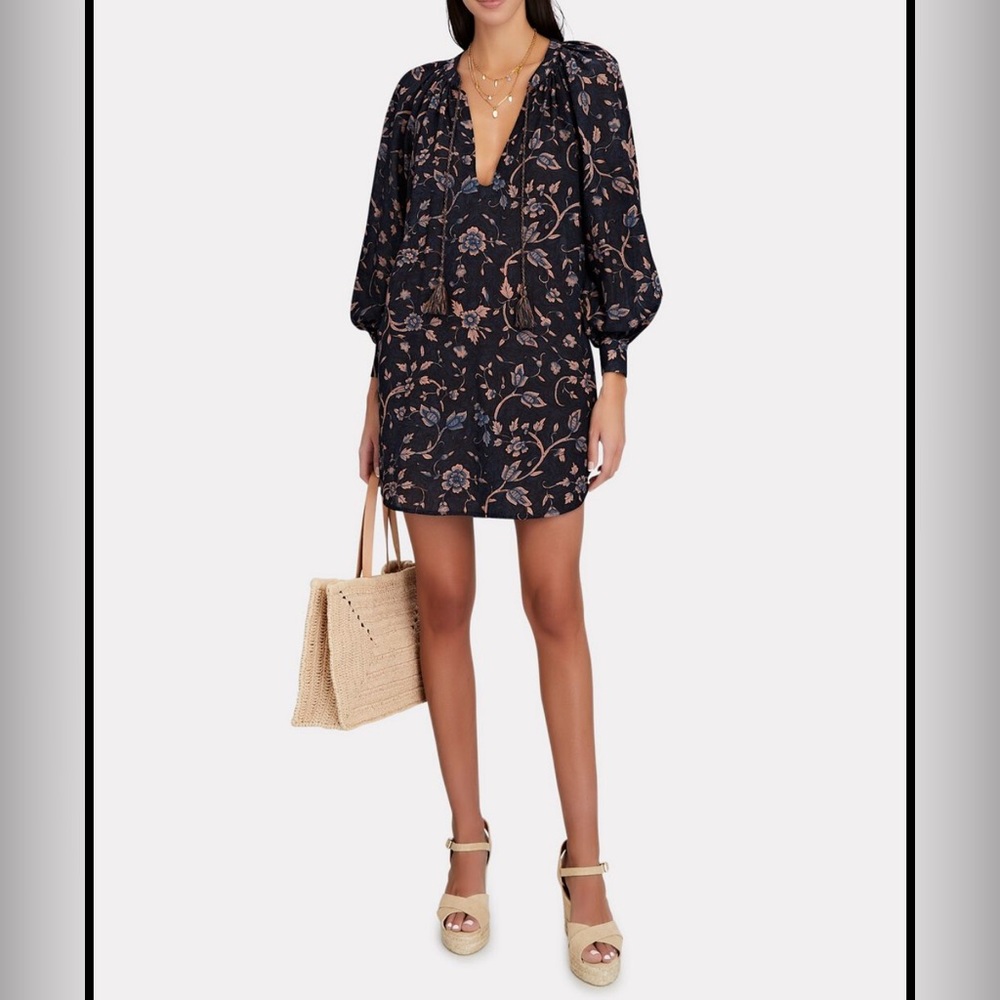 Ulla Johnson Biarritz Floral Tunic Sz: S
